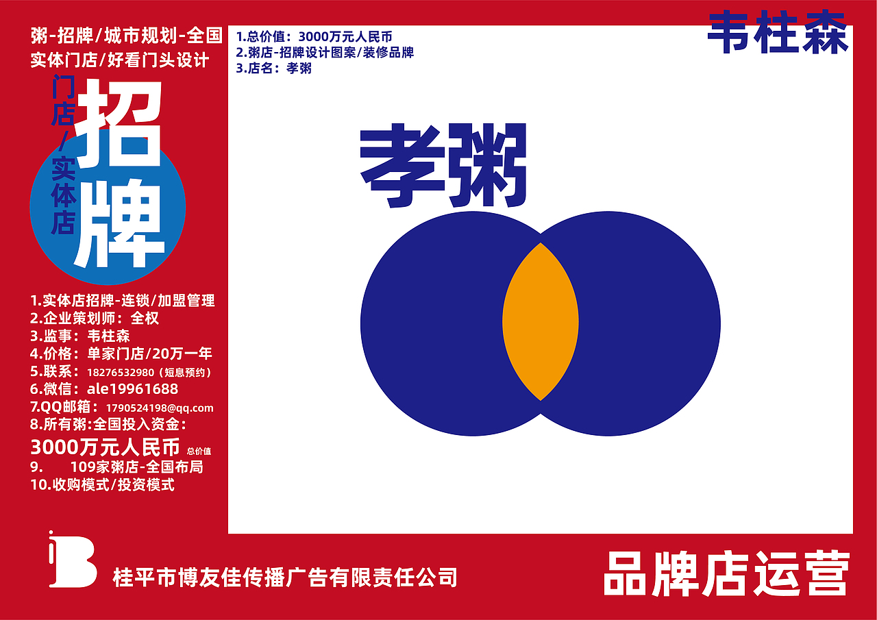 品牌策划-109家/品牌(粥)/招牌图案设计