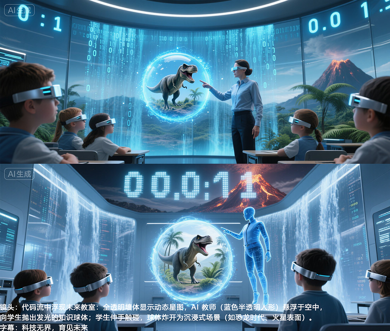 WWEC世界教育者大会开幕式AI视频（图ZMzk3MTk0NTUy） - 宣传片 - 站酷设计师青丝李太白原创素材 - 站酷ZCOOL