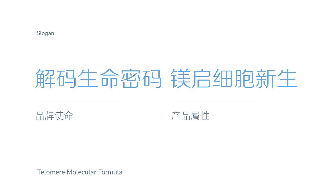 端粒分子式品牌设计&包装设计