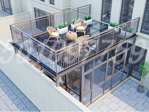 玻璃平台阳光房装修效果图