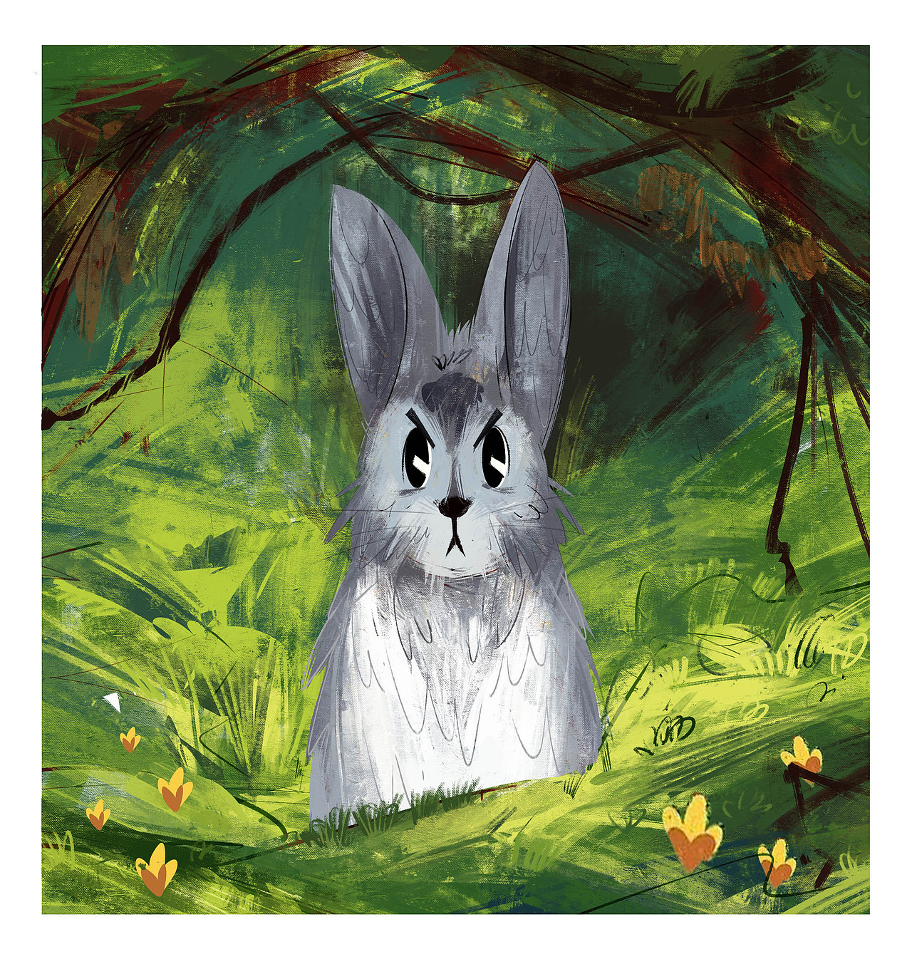 【插画】狗与兔子