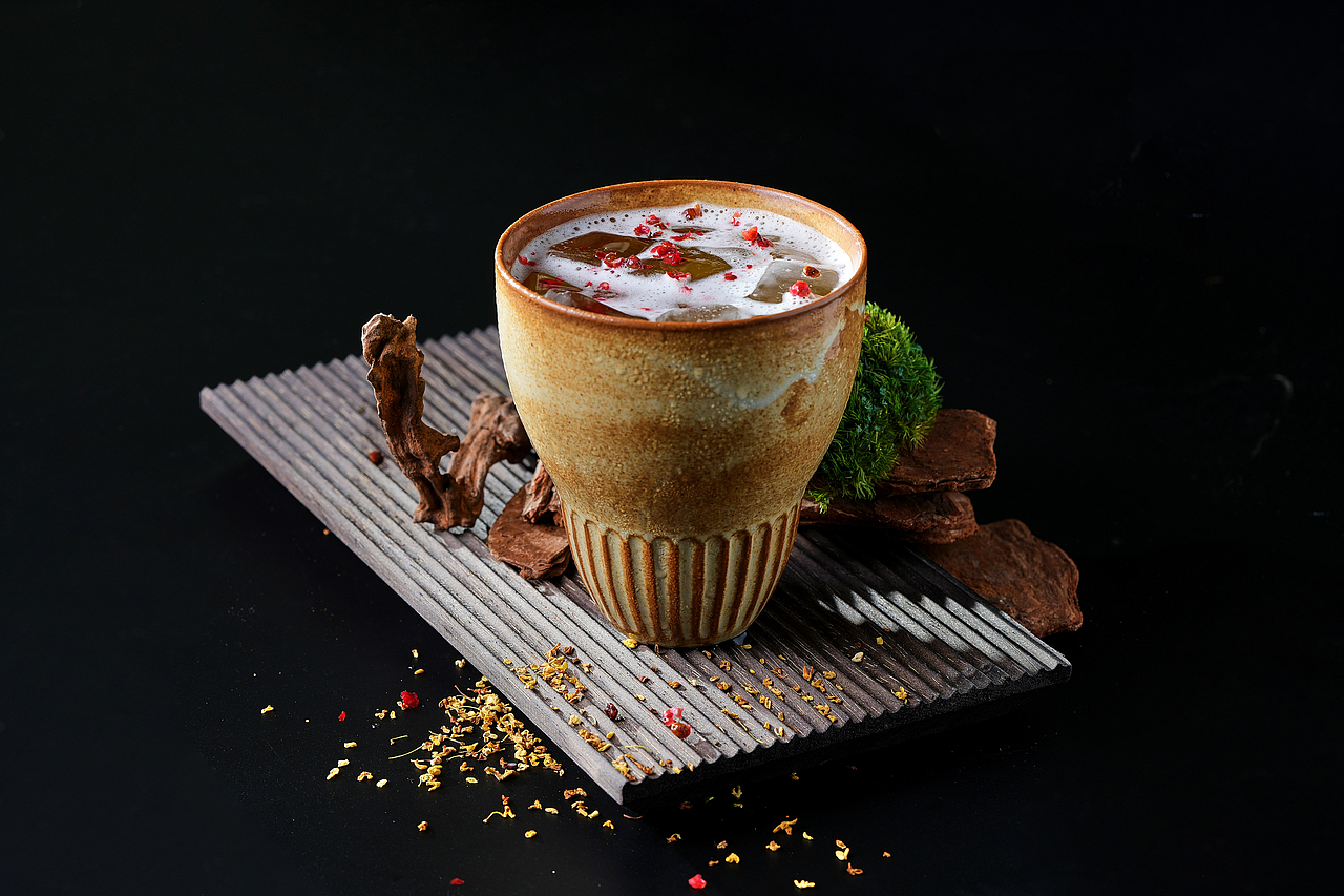 饮品摄影|茶鸡尾酒咖啡暗调氛围感拍摄