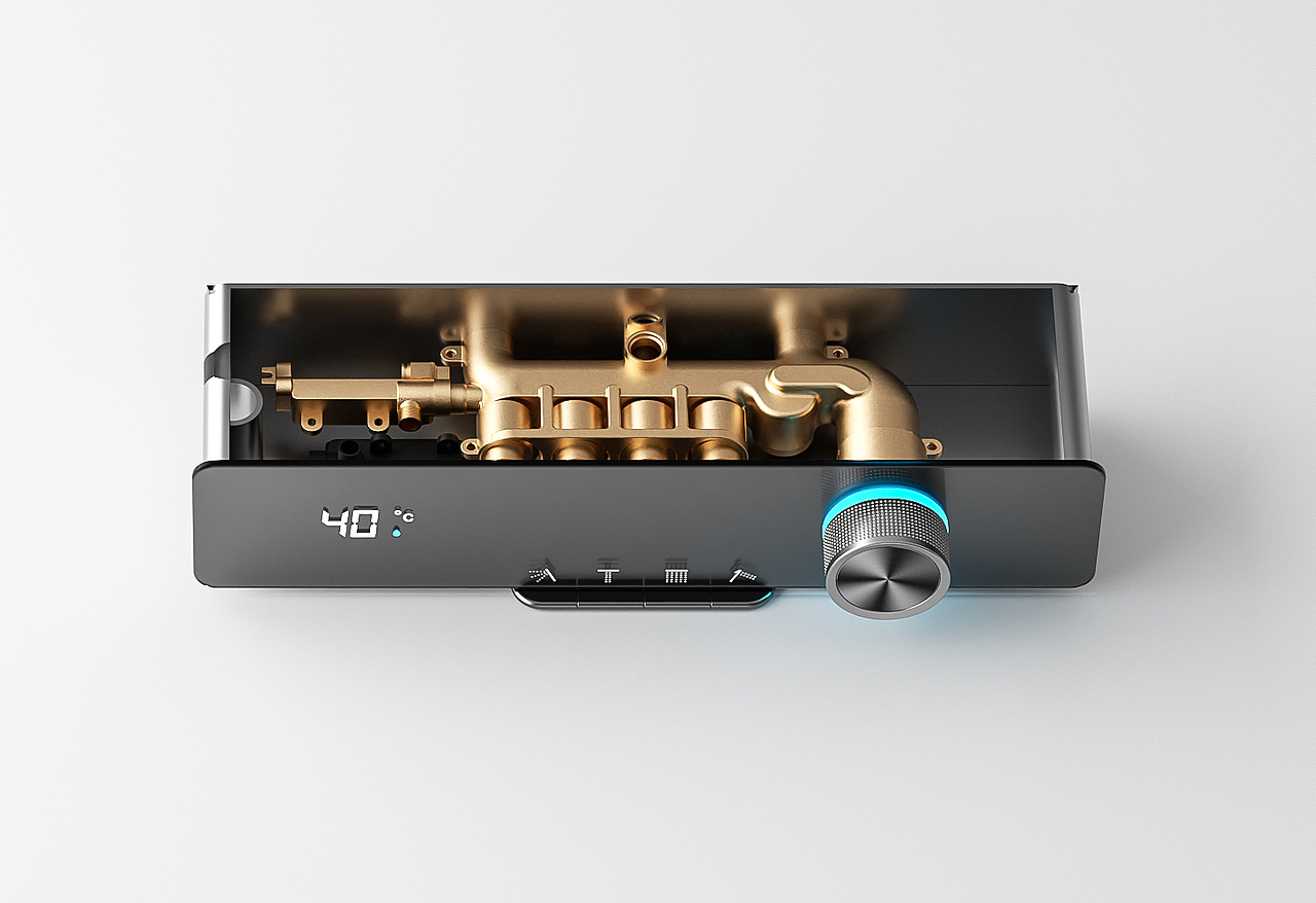 花洒详情页渲染2（图ZMzk3MjE1NDI4） - 产品 - 站酷设计师游川鱼原创素材 - 站酷ZCOOL