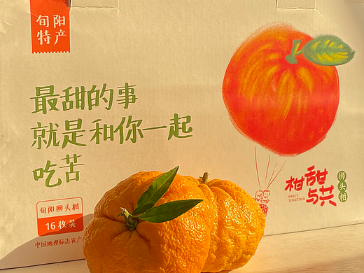 或许是最有情怀的狮头柑水果包装设计  X 张晓宁
