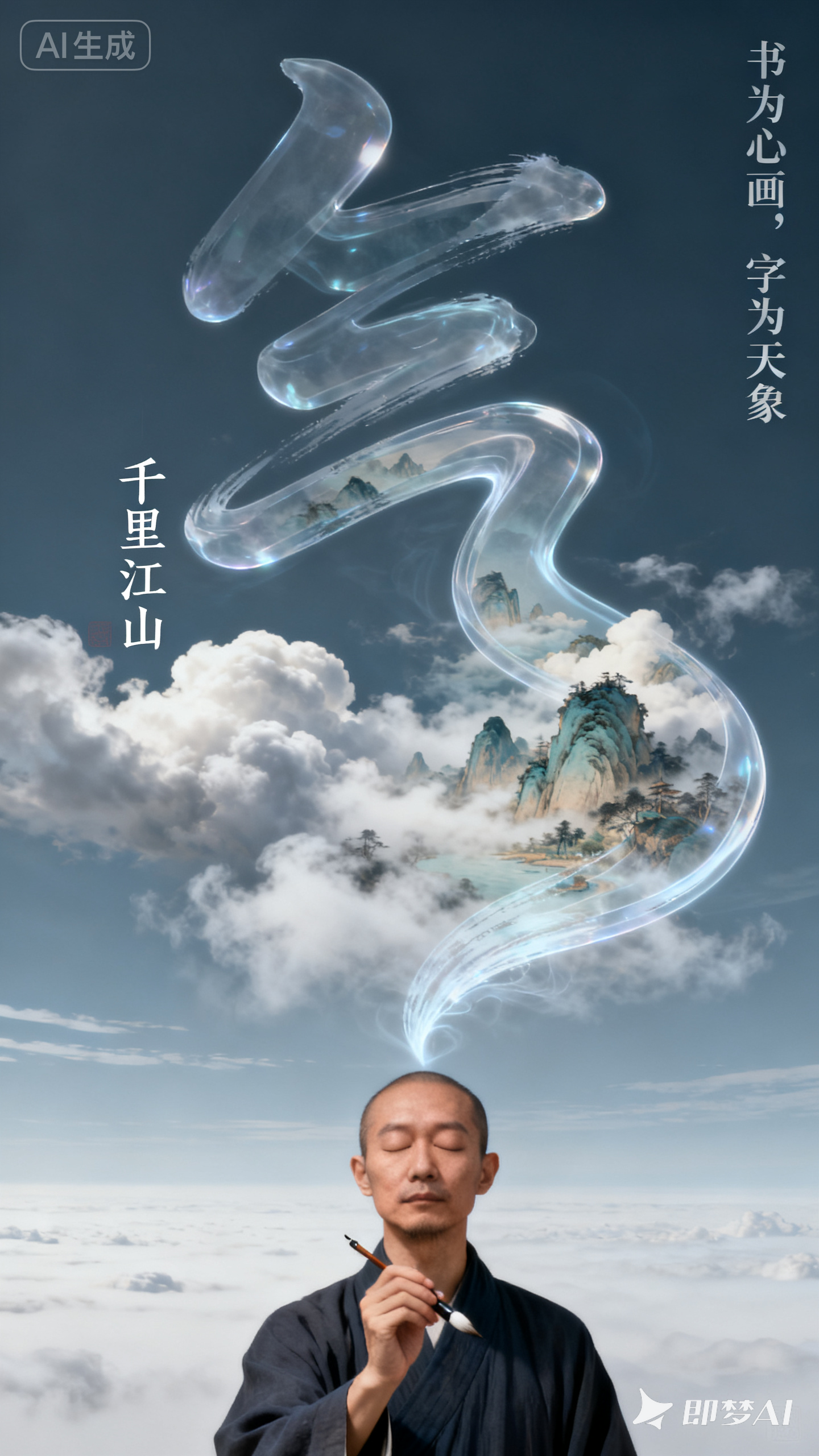 中国纹样 国庆专题：墨迹是形，留白是意（中国书法之美）（三）#雨田侃设计 #中国美学（图ZMTUyMzcyOTI=） - 教程 - 站酷设计师雨田侃设计原创素材 - 站酷ZCOOL