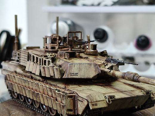 1/72 MENG拼装模型 美国M1A2坦克