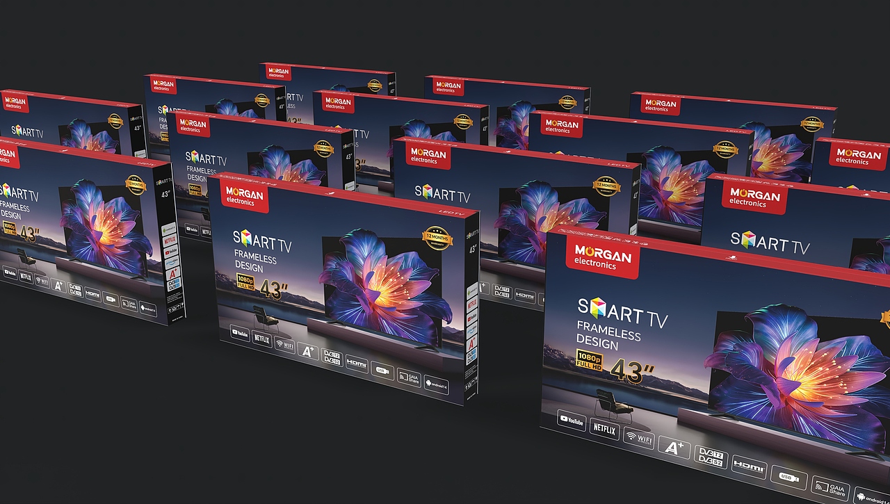 MORGAN | 杭州智界创科跨境电商 | 电视机包装设计