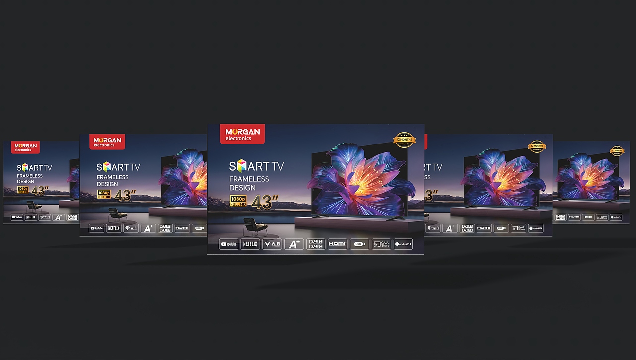 MORGAN | 杭州智界创科跨境电商 | 电视机包装设计