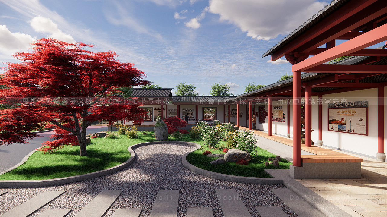 公园长廊文化设计（图ZMzk3MjI3ODQw） - 景观设计 - 站酷设计师DooHi原创素材 - 站酷ZCOOL