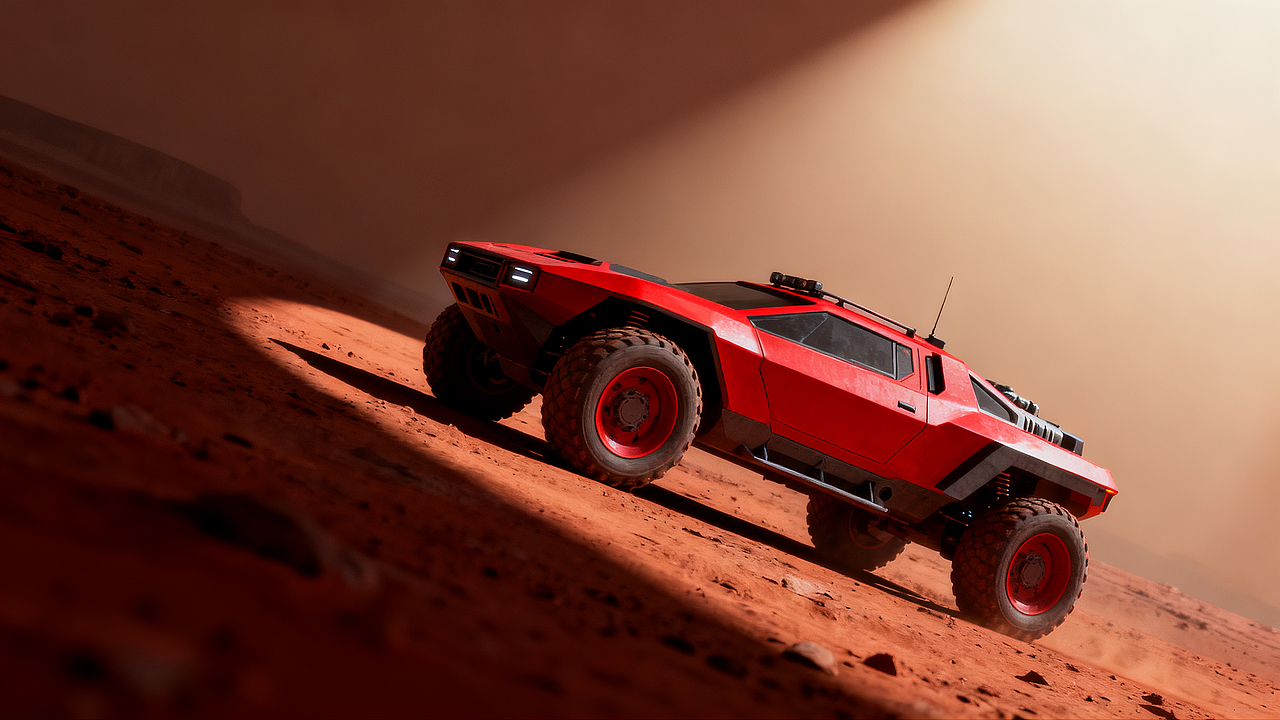 火星车（图ZMzk3MjM0MTAw） - AI作品 - 站酷设计师设计师小杨先生原创素材 - 站酷ZCOOL