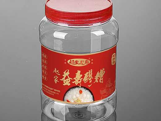 醪糟米酒罐装瓶贴包装设计