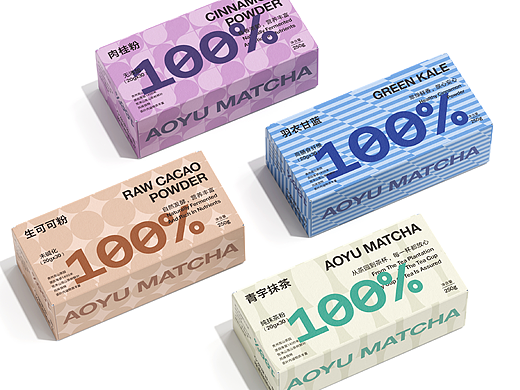《Aoyu Matcha》抹茶包装设计全案