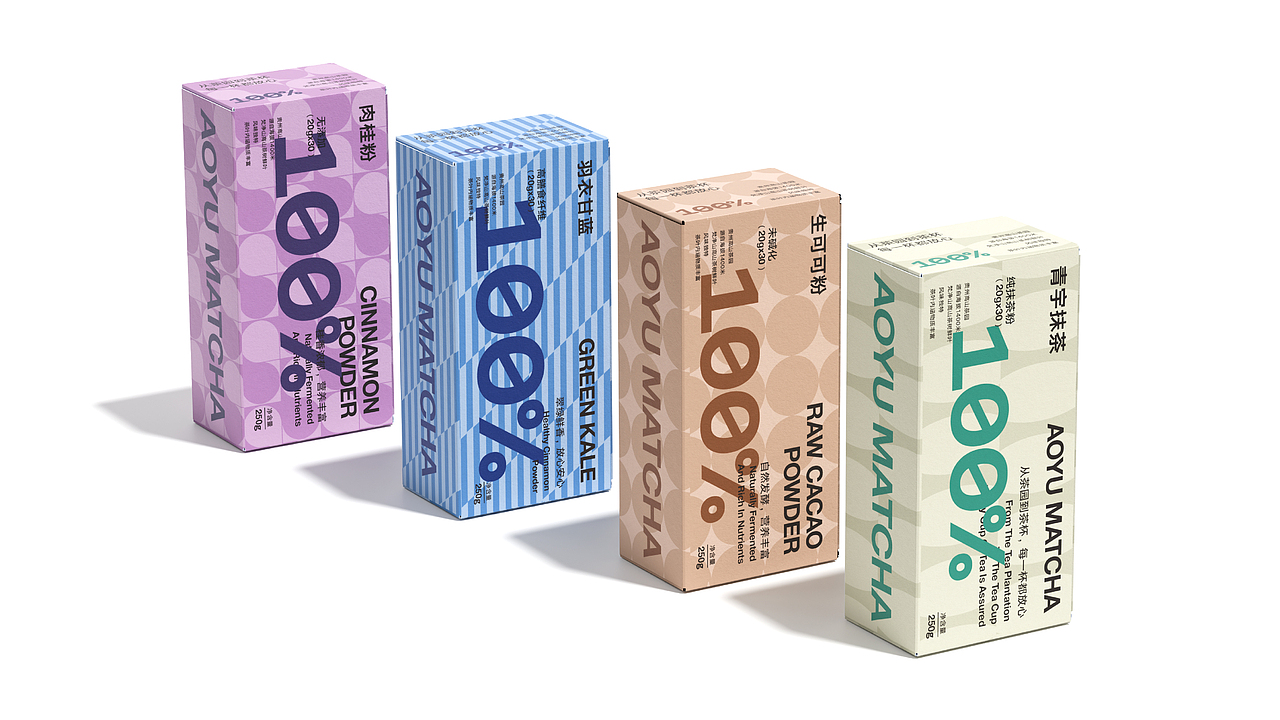 《Aoyu Matcha》抹茶包装设计全案