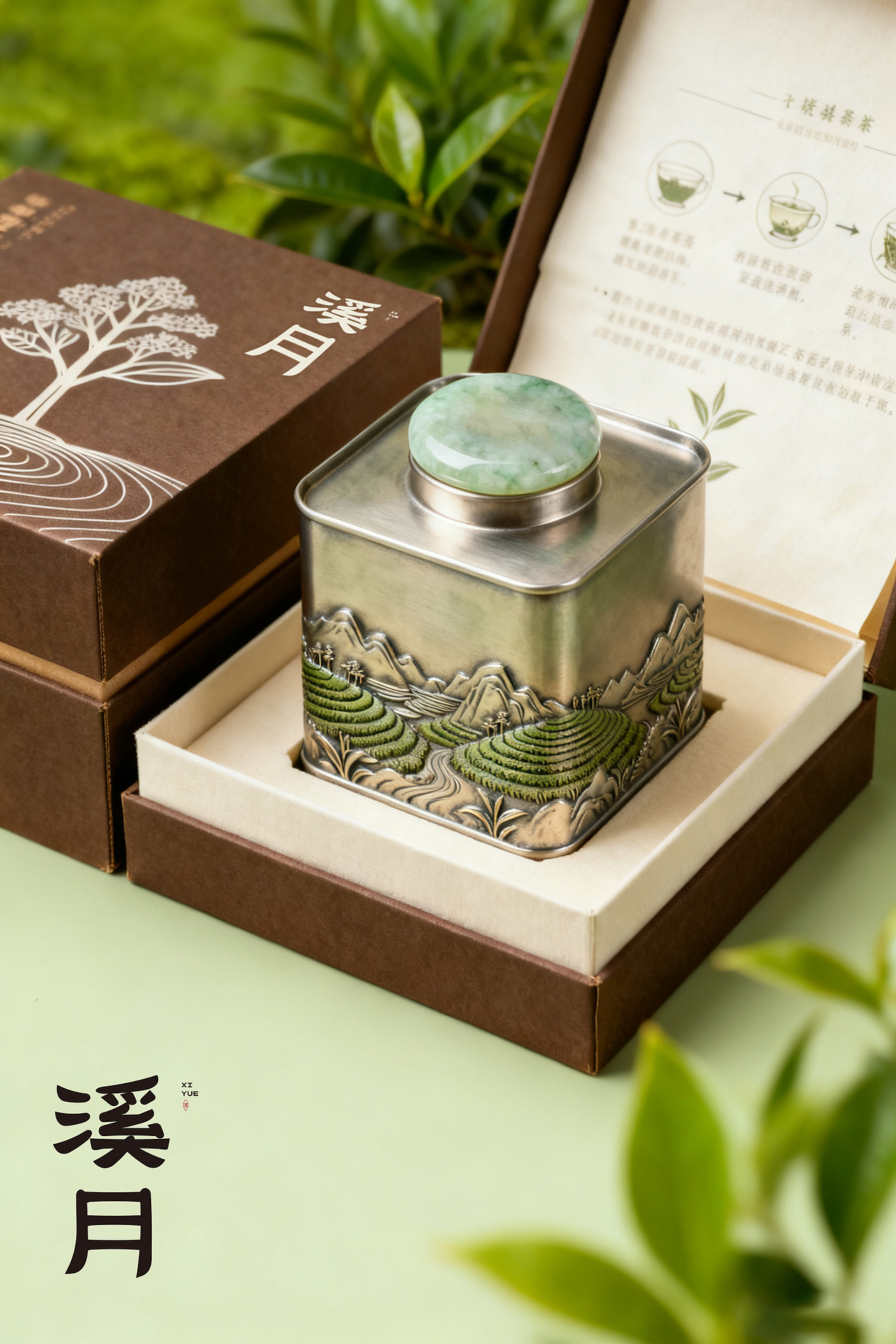 溪月·茶丨品牌