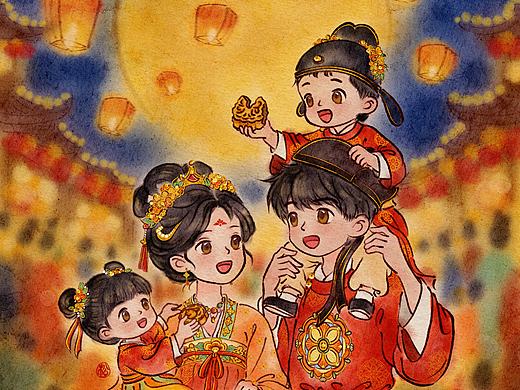 中秋快乐🥮月圆人圆事事圆🌕