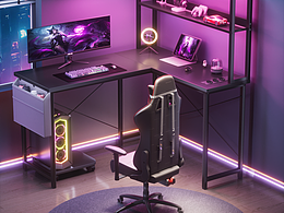 #电竞桌的AB面 | 极致功能＆沉浸氛围