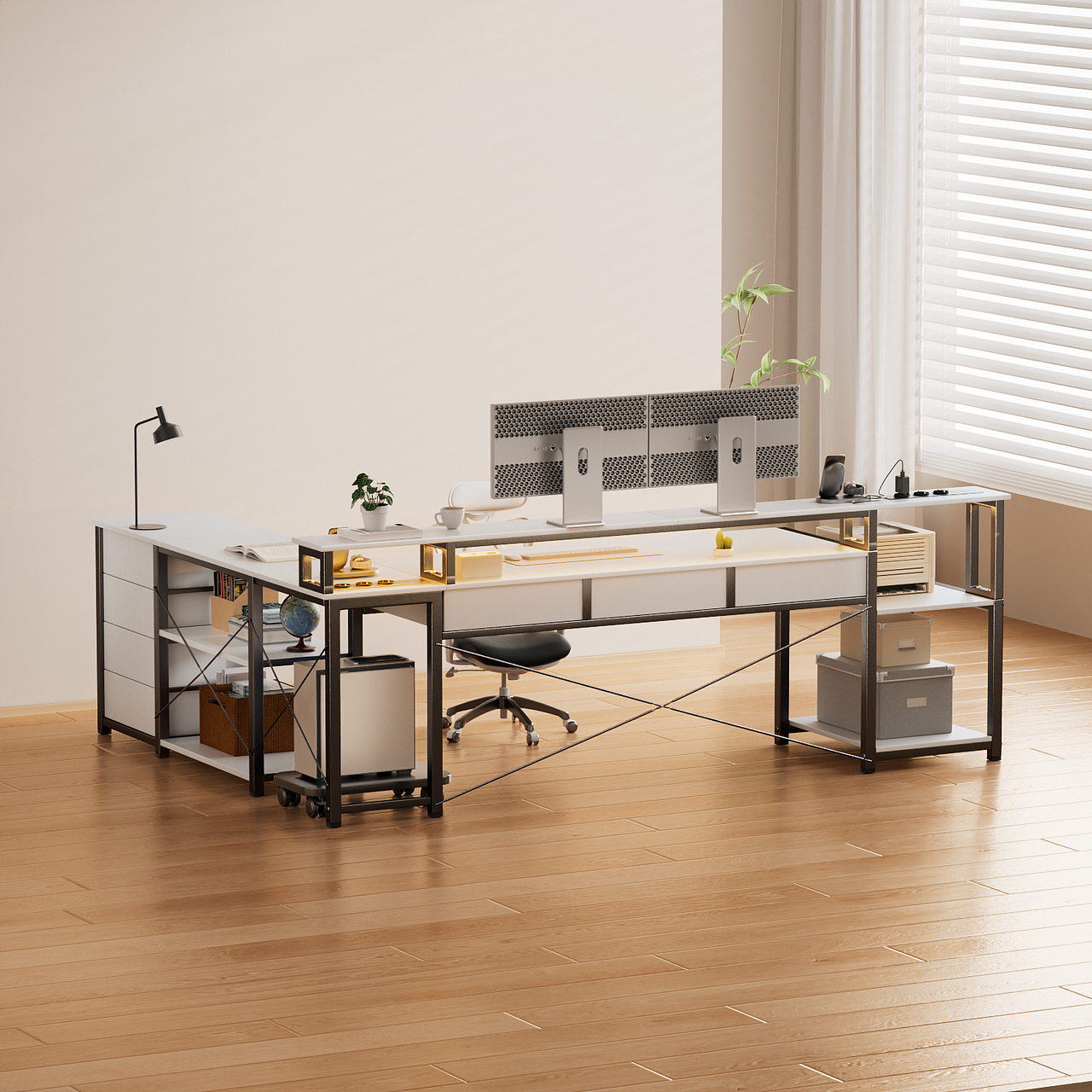 #电竞桌的AB面 | 极致功能&沉浸氛围