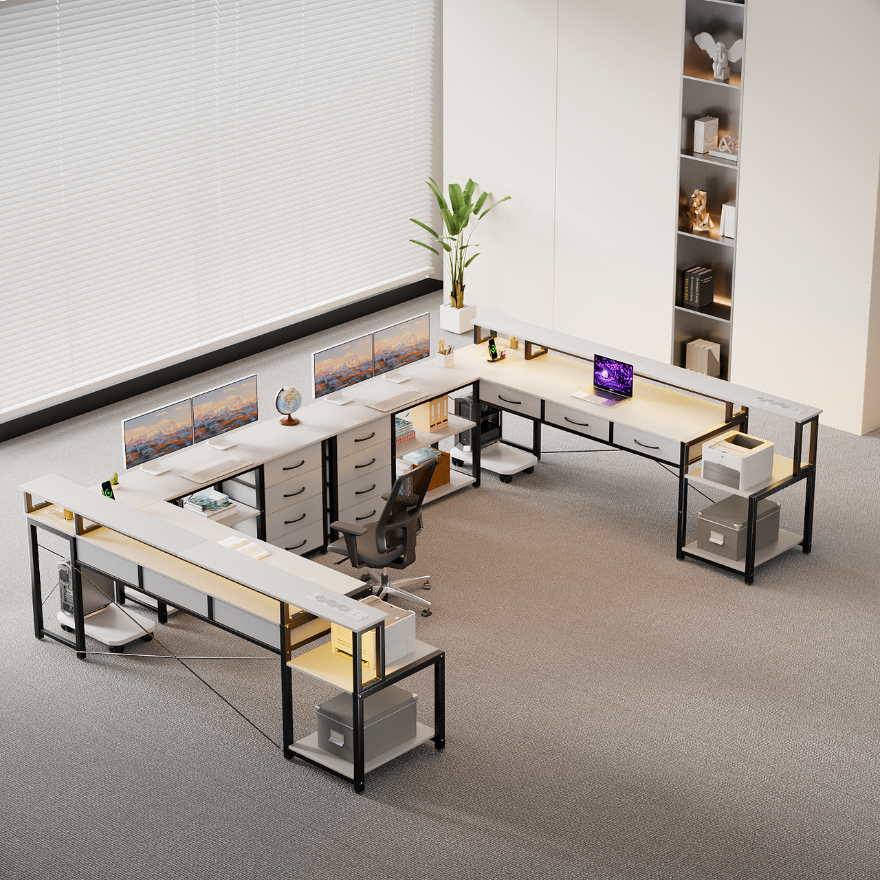 #电竞桌的AB面 | 极致功能&沉浸氛围