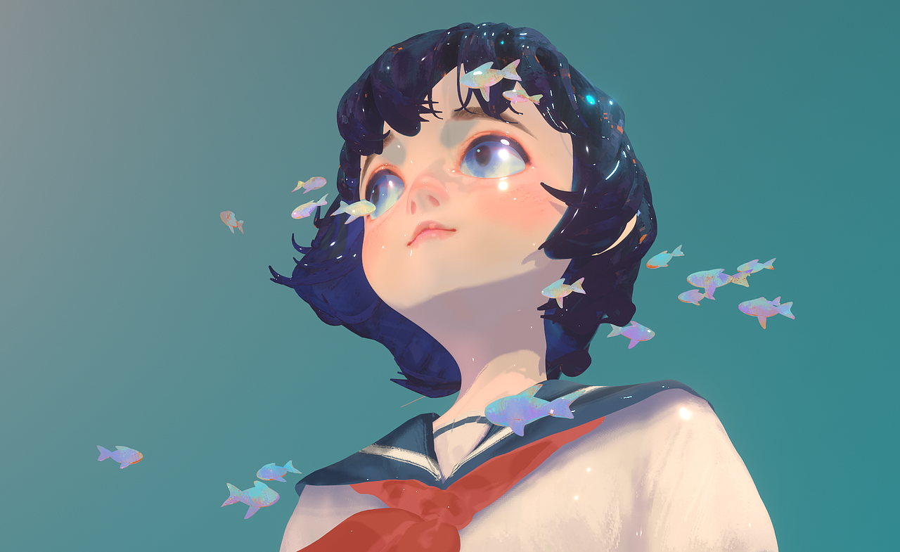 用BLENDER画画（图ZMzk3MjU0OTM2） - 动画/影视 - 站酷设计师惡童製慥soulchan原创素材 - 站酷ZCOOL