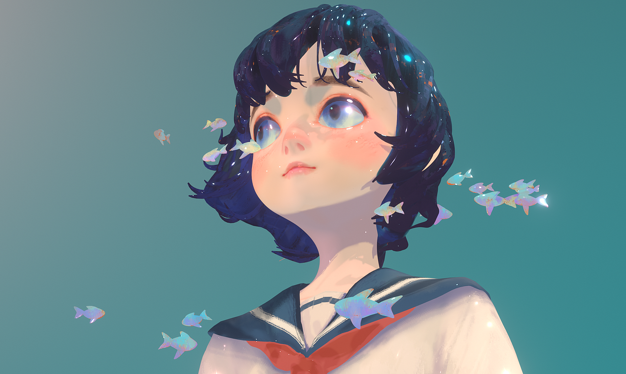 用BLENDER画画（图ZMzk3MjU0OTI0） - 动画/影视 - 站酷设计师惡童製慥soulchan原创素材 - 站酷ZCOOL