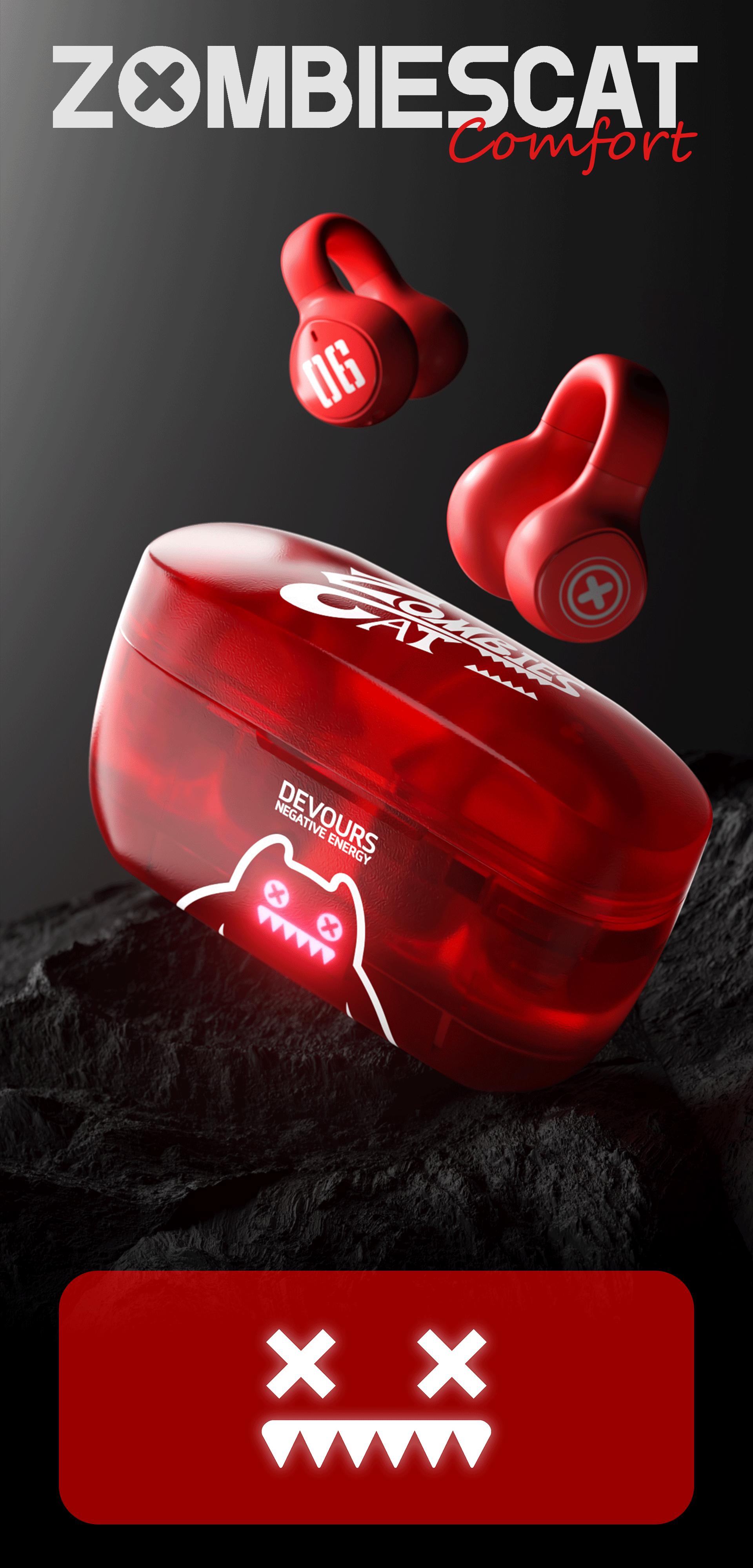 【魔鬼猫】S4夹耳款