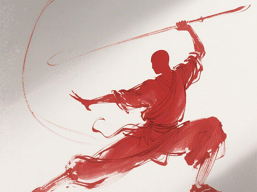 国庆专题第六期：中国美学之武术篇#中国武术 #雨田侃设计 #色彩搭配 #设计思维提升班