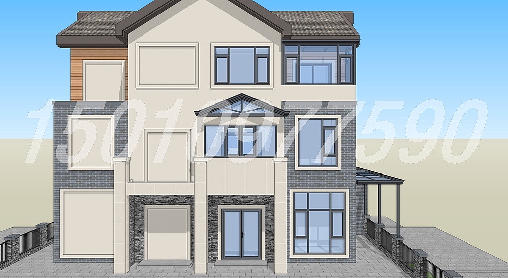 别墅门窗改造装修效果图