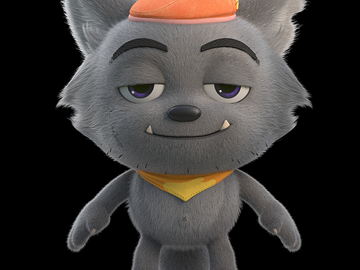 灰太狼xgen版本（個人主頁-ZNzI2MTI0MzI=） - 人物/生物 - 站酷設計師Mr周鵬原創(chuàng)素材 - 站酷ZCOOL