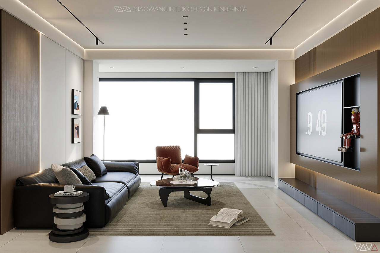 现代客餐厅效果图