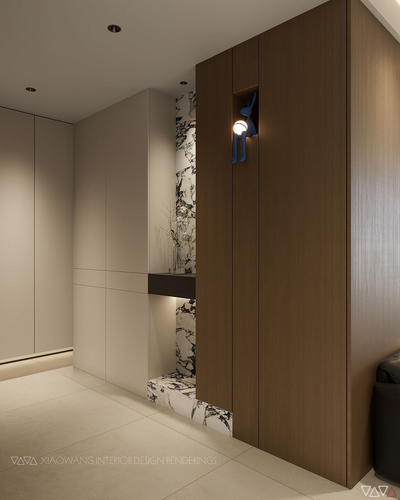 现代客餐厅效果图