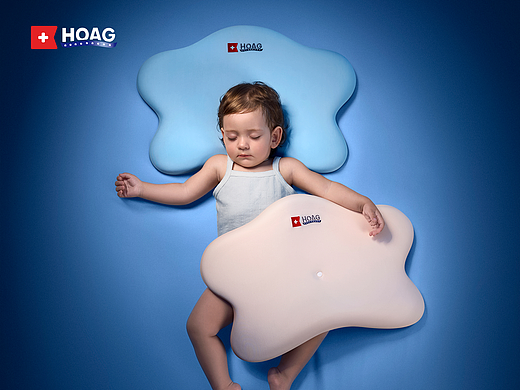 HOAG 霍格儿童护脊枕头 | 东莞锐图摄影
