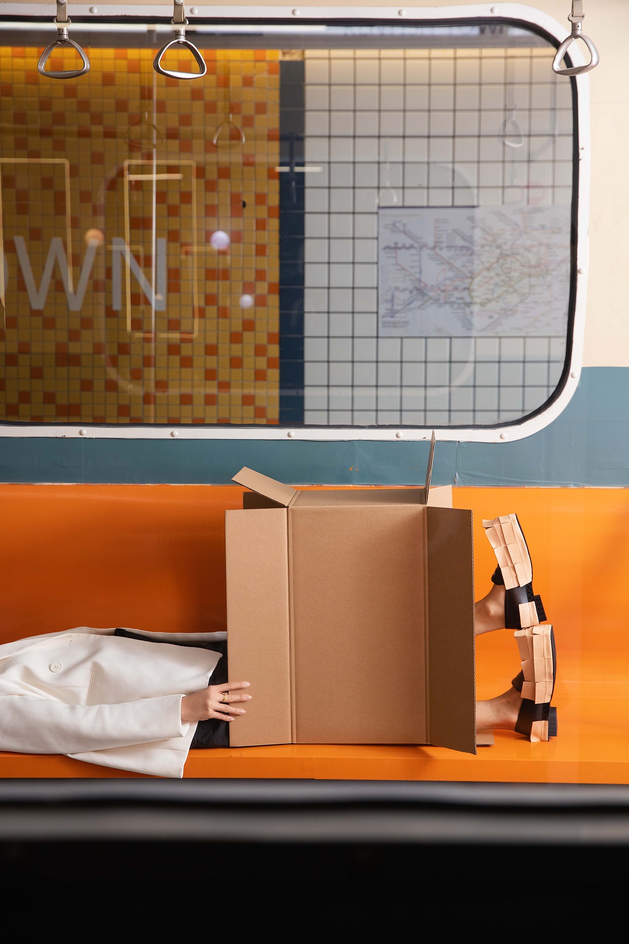 The Cardboard Box Feet