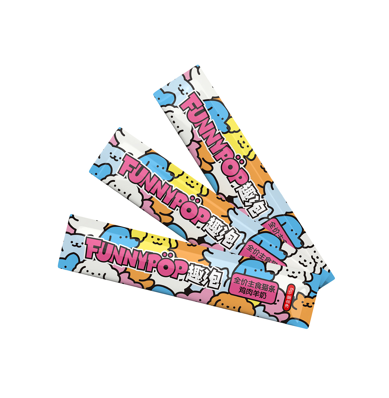 【原创设计】惊艳猫条包装设计！萌宠IP暴击术（图ZMzk3Mjg0MDU2） - 包装 - 站酷设计师naturalblueart原创素材 - 站酷ZCOOL