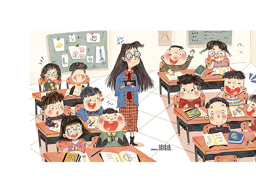 绘本  爱幻想的小孩
