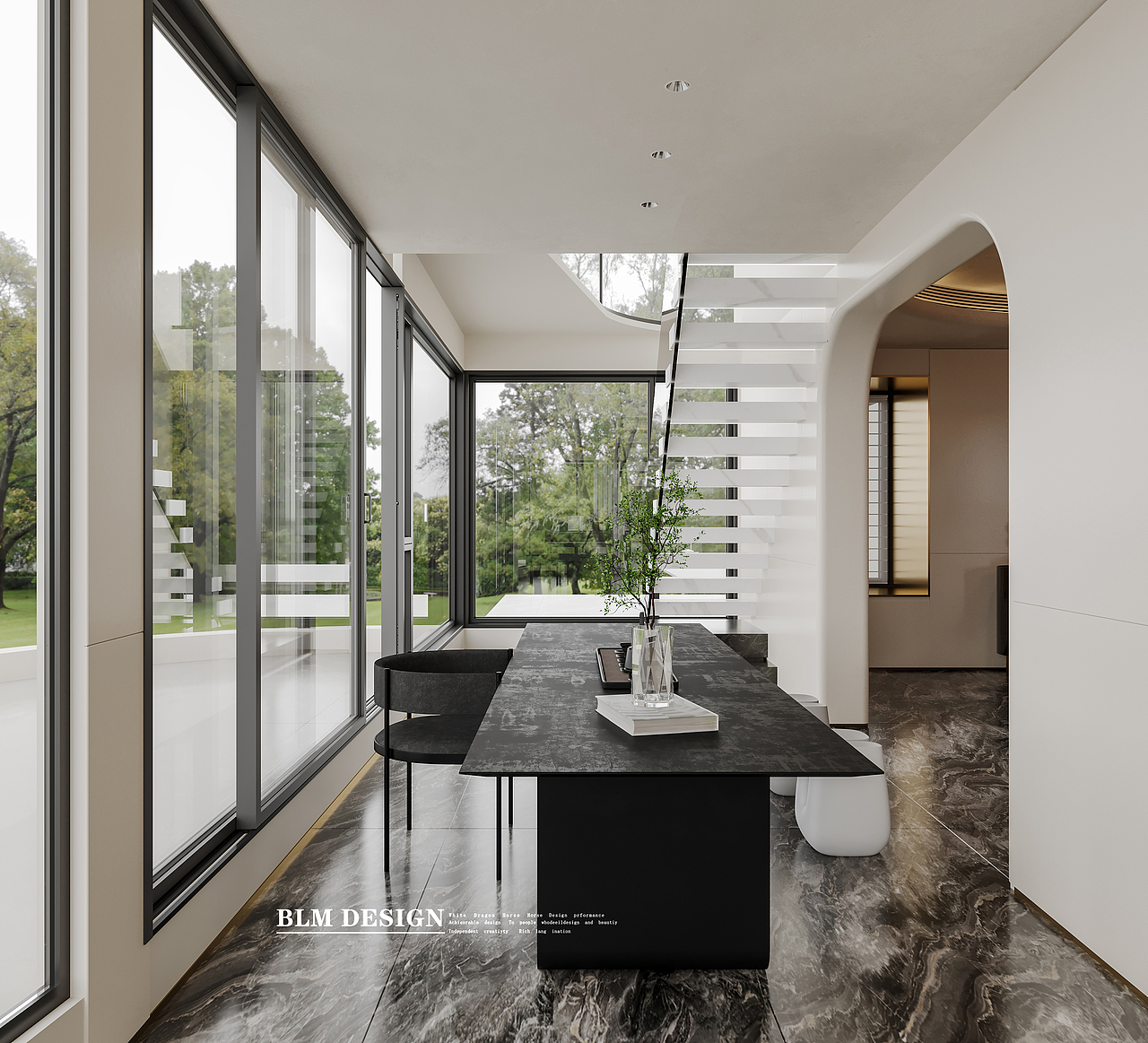 意式-白龙马效果图