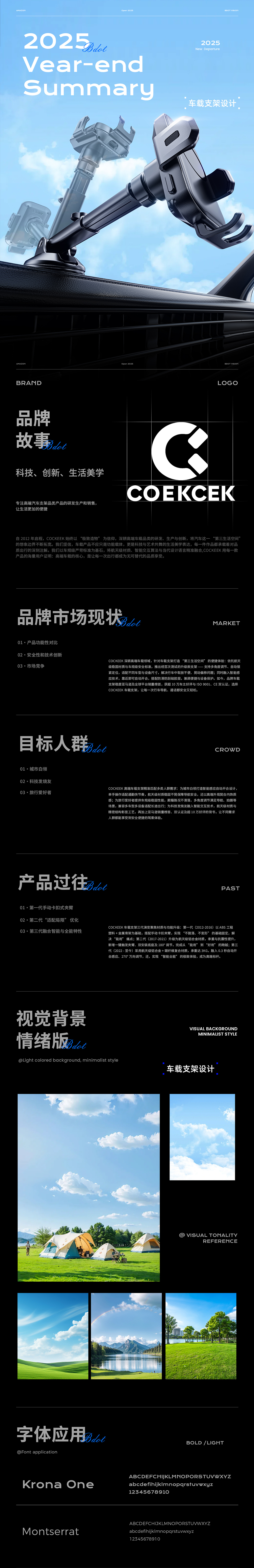 Amazon亚马逊设计 I 三合一车载支架设计