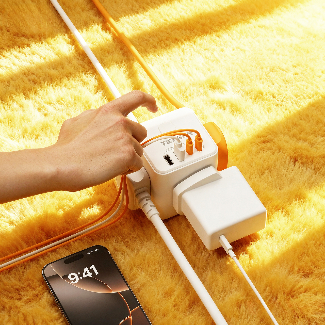 AIGC实践｜魔方小排插（图ZMzk3Mjk3NjQ0） - 电商 - 站酷设计师亚马逊日志原创素材 - 站酷ZCOOL