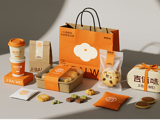 吉佰味｜新中式药膳糕点全案设计