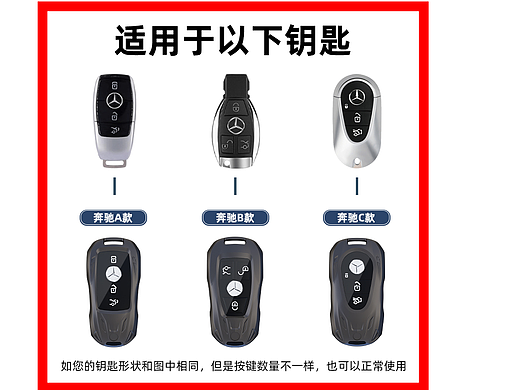 SC-奔驰钥匙套系列