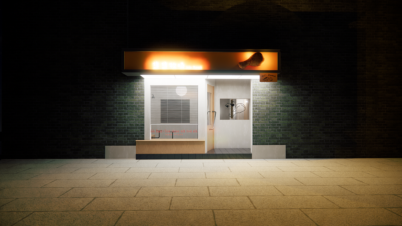 焦焦牧场门店设计（图ZMzk3Mjk5NTM2） - 商业空间设计 - 站酷设计师宫禅谦原创素材 - 站酷ZCOOL