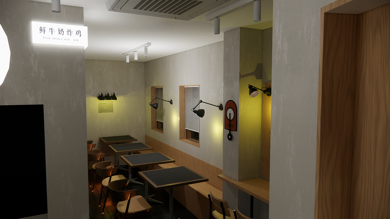 焦焦牧场门店设计（图ZMzk3Mjk5NTQ4） - 商业空间设计 - 站酷设计师宫禅谦原创素材 - 站酷ZCOOL