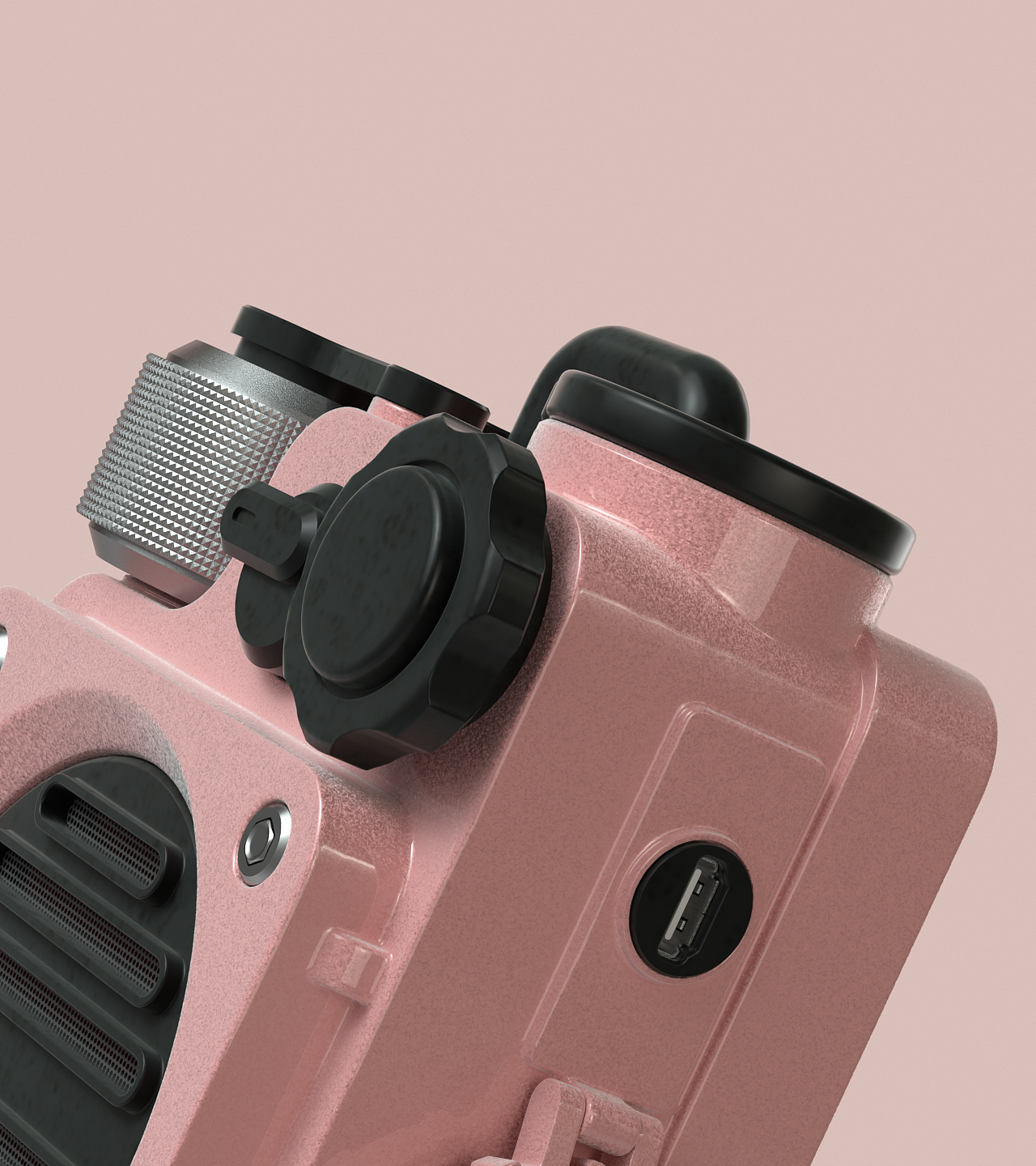 C4D猫王音箱产品动画-练习