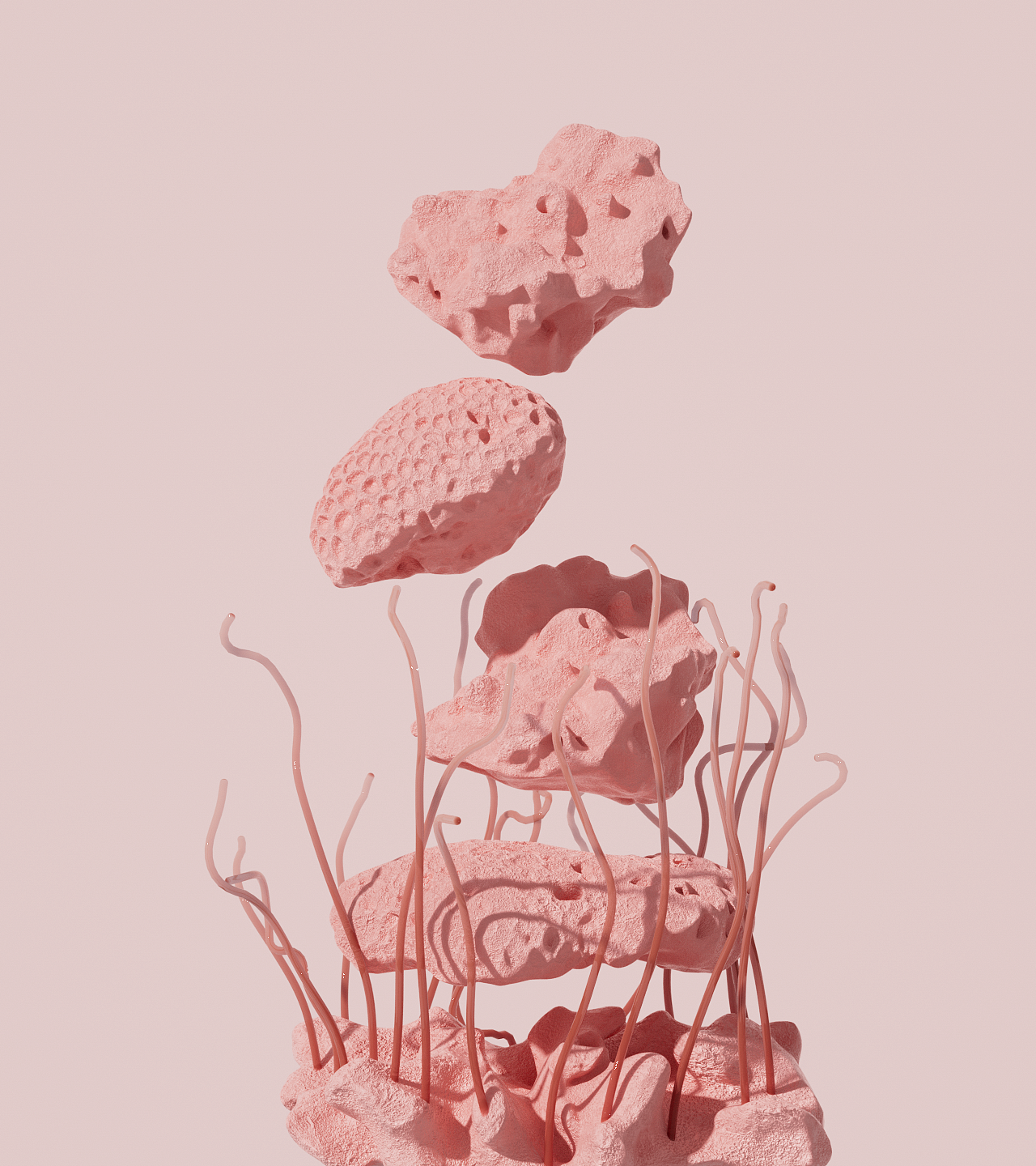 C4D猫王音箱产品动画-练习