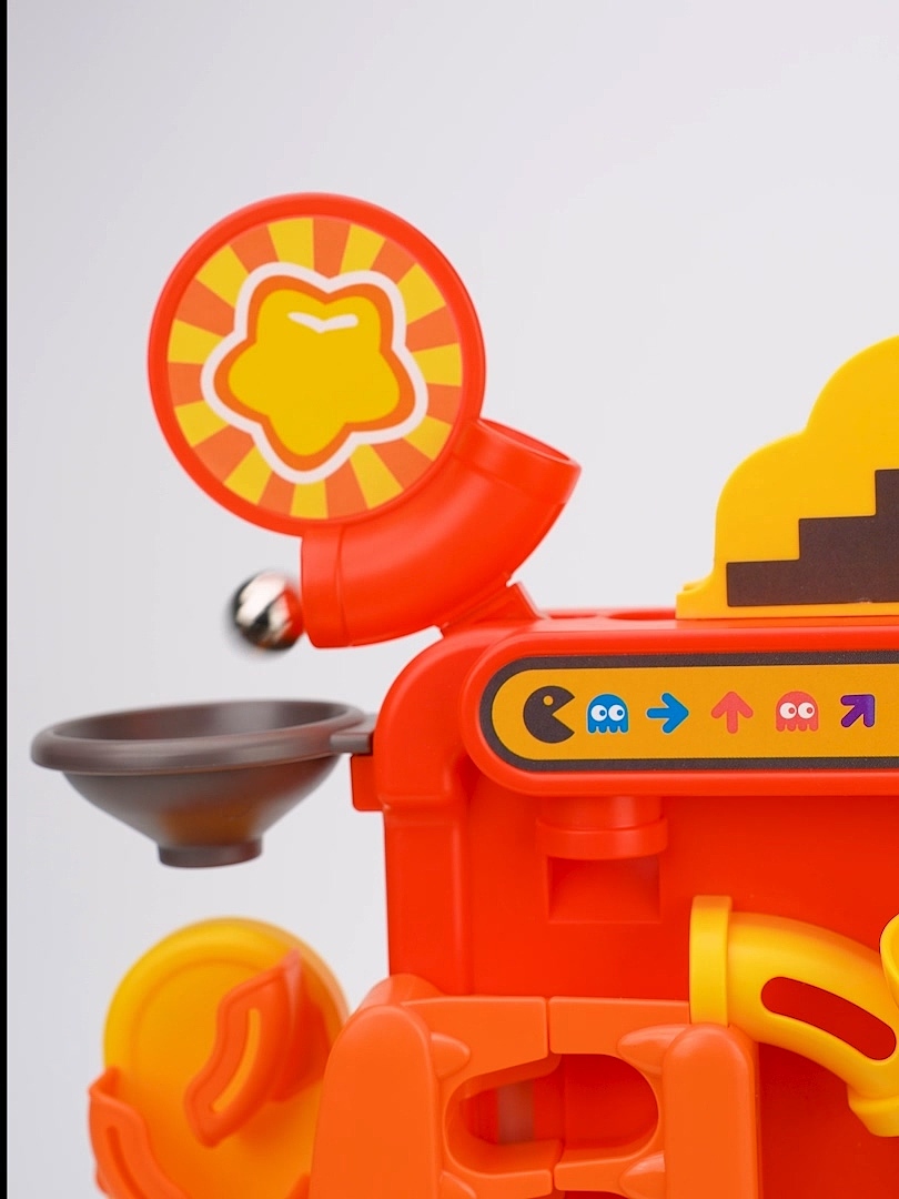 滚珠轨道桌面游戏道具,亚马逊外贸电商桌游玩具样片