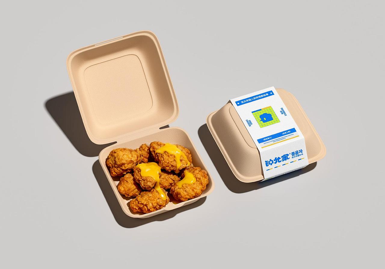 餐饮品牌设计/钟允家韩式炸鸡品牌设计