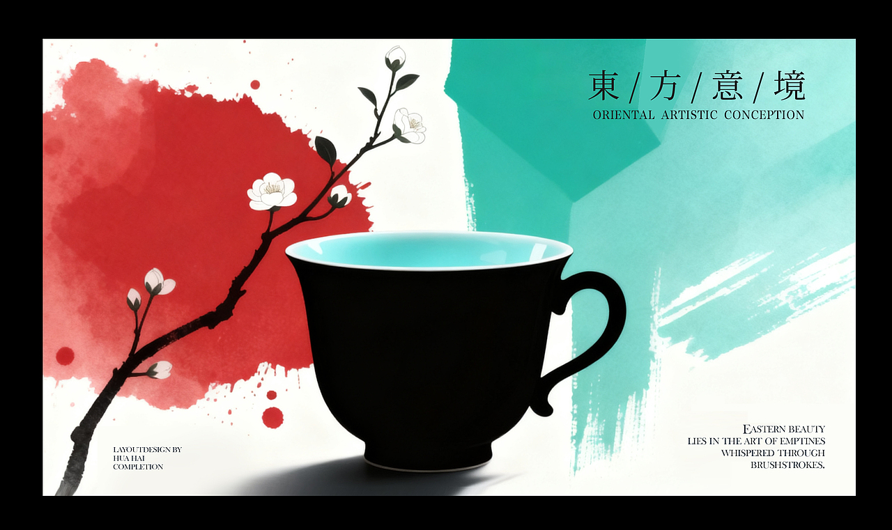 以AI为笔，泼墨东方意境，让古典与现代在像素间对话。（图ZMzk3MzExNjY0） - 海报 - 站酷设计师花海品牌设计原创素材 - 站酷ZCOOL
