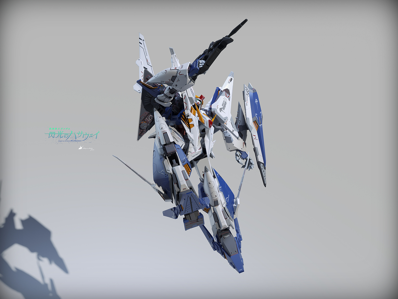 HG RX-105 Ξ高达 Full Frame Plus（图ZMzk3MzIxNzk2） - 机械/交通 - 站酷设计师ziodai原创素材 - 站酷ZCOOL