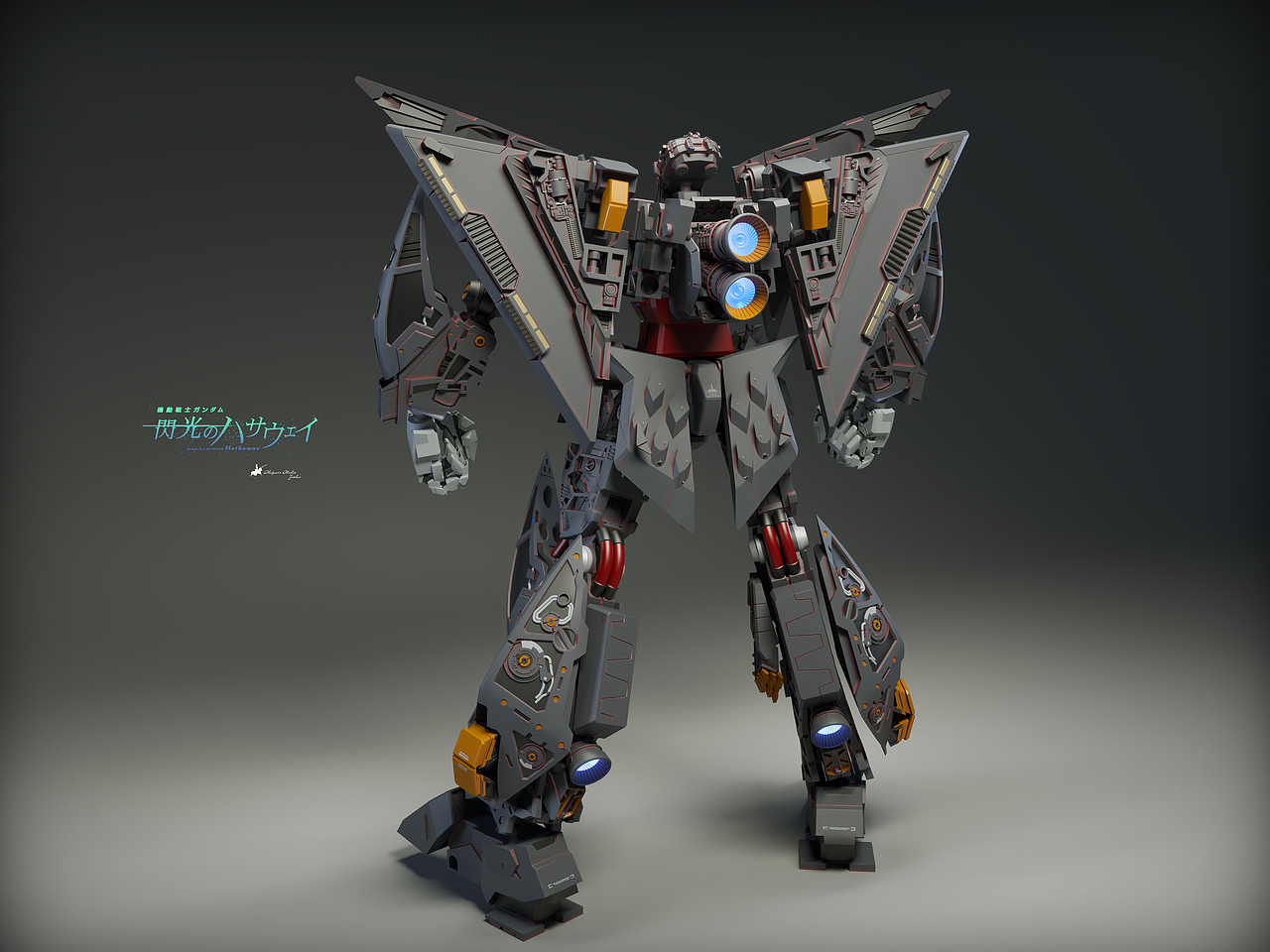 HG RX-105 Ξ高达 Full Frame Plus（图ZMzk3MzIxODA4） - 机械/交通 - 站酷设计师ziodai原创素材 - 站酷ZCOOL