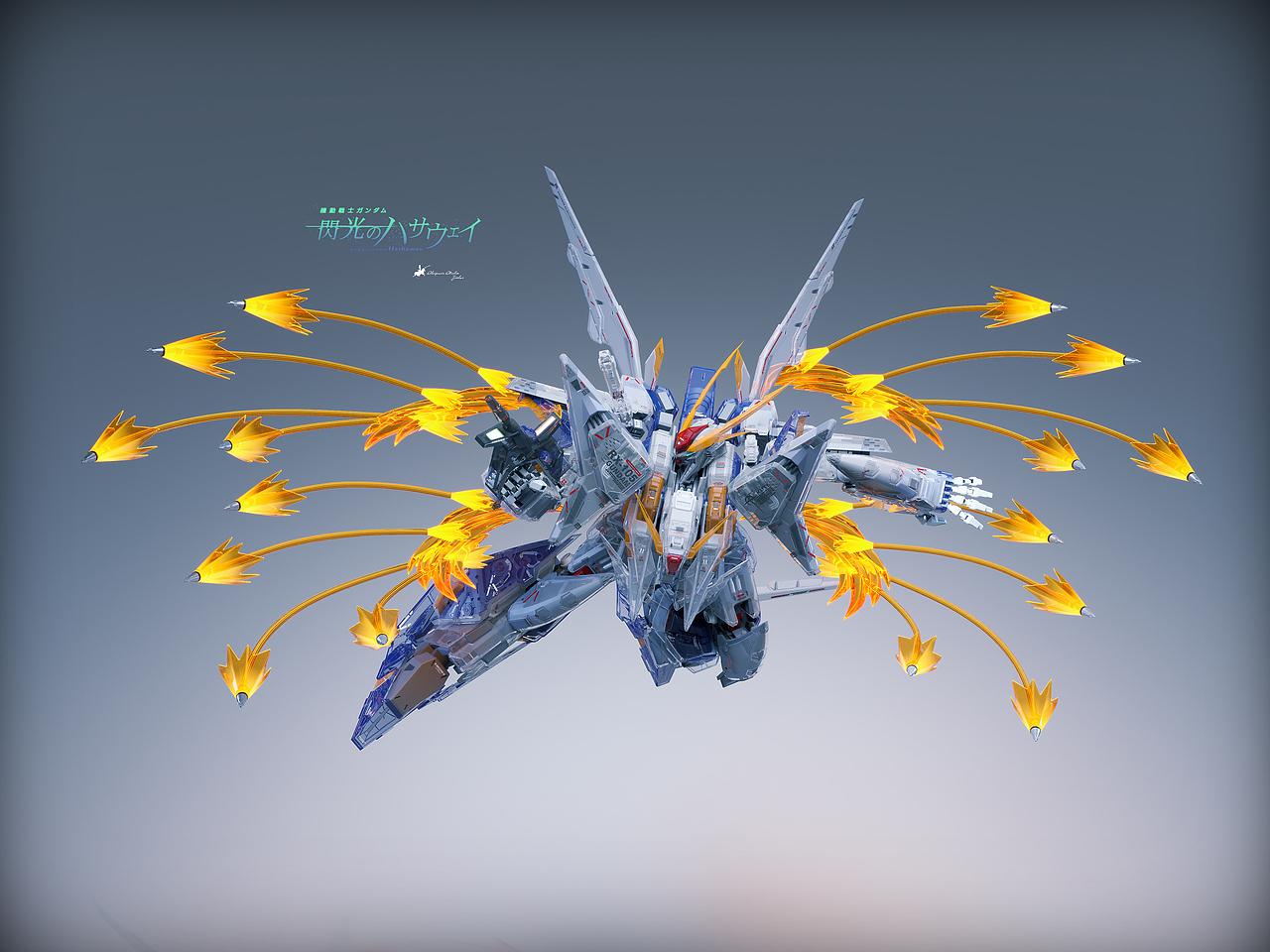 HG RX-105 Ξ高达 Full Frame Plus（图ZMzk3MzIxNzky） - 机械/交通 - 站酷设计师ziodai原创素材 - 站酷ZCOOL