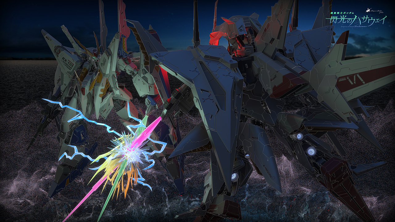 HG RX-105 Ξ高达 Full Frame Plus（图ZMzk3MzIxODUy） - 机械/交通 - 站酷设计师ziodai原创素材 - 站酷ZCOOL